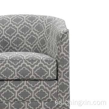Silla giratoria gris silla de sala de estar sillas